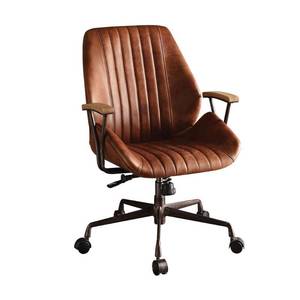 lot 4569 image: Acme Furniture Hamilton Office Chair, Coffee Leather