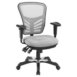 lot 4604 image: Office Chair Office Chair Modway Armor Gray