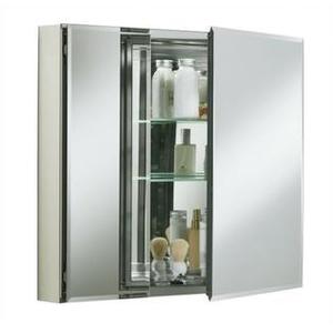 lot 7975 image: KOHLER K-CB-CLC3026FS 30-by-26-by-5-Inch Double Door Aluminum Cabinet
