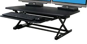 lot 7932 image: DTD-L-EMB-SK Desk Top Desk 940cm, 10-Step Height Adjustment