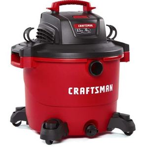 lot 7961 image: Craftsman 16 Gallon WetDry Vacuum with 2 12 Cleaning Tools, 20 Power Cord