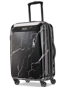 lot 8697 image: AMERICAN TOURIST MOONLIGHT EXPANDABLE LUGGAGE WITH SPINNER WHEELS