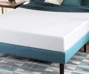 lot 4611 image: Zinus Green Tea 6-inch Memory Foam Mattress, King
