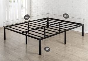 lot 8666 image: ZINUS 16 PLATFORM BED FRAME