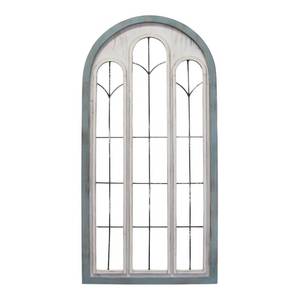 lot 1520 image: Stratton Home Decor Blue and White Window Panel
