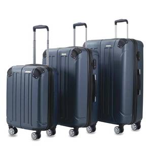 lot 1525 image: AGT Yukon 3-Piece TSA Spinner Luggage Set Retail $199.98