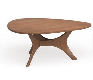 lot 1510 image: Carson Carrington Telsiai Brown Triangle Wood Coffee Table Retail $139.99