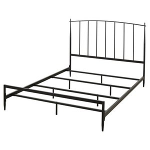 lot 800 image: Queen Nina Metal Bed Black - Lifstory