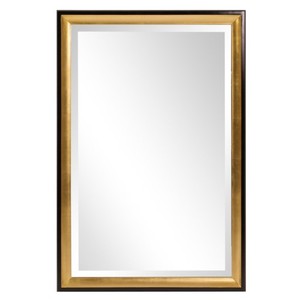 lot 811 image: Allan Andrews Cagney GoldWall Mirror - BlackGold Retail $208.49