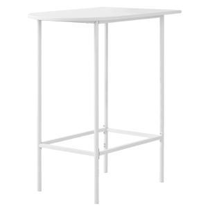 lot 1243 image: Monarch-Home Bar - 24X 36  White Top And Metal Spacesaver
