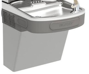 lot 1276 image: Elkay Water Fountain Single ADA Cooler, Filtered, 8 GPH, Light Gray - Retail $124.36
