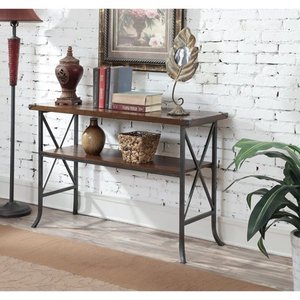 lot 4623 image: Carbon Loft Brookline Console Table Retail $162.49