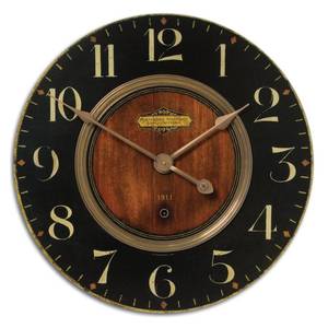 lot 7220 image: Uttermost Alexandre Martinot 23-inch Round Wall Clock Retail $140.80