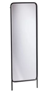 lot 819 image: Holly & Martin Sowell Black Full-Length Floor Mirror Retail $129.66