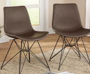 lot 1235 image: Simple Living Orleans Mid-Century Chairs