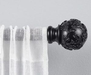 lot 1267 image: ATI Home Vine 1 Curtain Rod and Finial