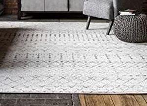 lot 1569 image: Bodrum Grey Rug 4x6