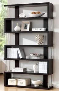 lot 4644 image: Porch & Den Hanalei Modern Zigzag Display Shelf Retail $194.49