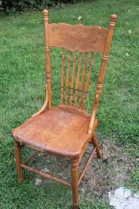 lot 1105 image: Vintage Spindle Back Chair
