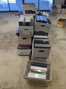 lot 436 image: Assorted Three Ring Binders