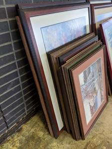 lot 445 image: Assorted Framed Art Prints