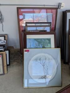 lot 466 image: Assorted Framed Art Prints