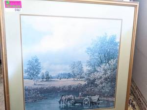 lot 467 image: Assorted Framed Art Prints
