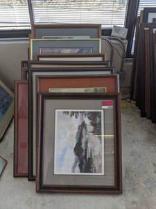 lot 468 image: Assorted Framed Art Prints