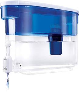 lot 10542 image: PUR Classic Dispenser Water Filter, 30 Cup, DS1800Z, BlueWhite