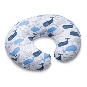 lot 10546 image: Boppy Original Nursing Pillow and Positioner - Big Whales