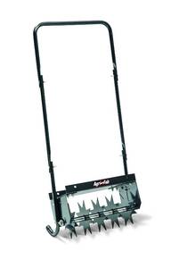 lot 10553 image: Agri-Fab, Inc. 16 Spike Aerator Push Lawn Groomer Model #45-0365