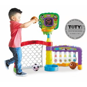 lot 10554 image: Little Tikes 3-in-1 Sports Zone