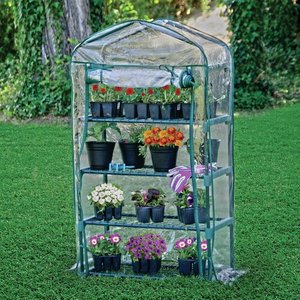 lot 10568 image: Bond Bloom - 4-Tier - Small Portable Greenhouse
