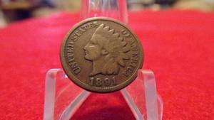 lot 6969 image: 4-INDIAN HEAD CENTS 1889, 1898,1899, 1891