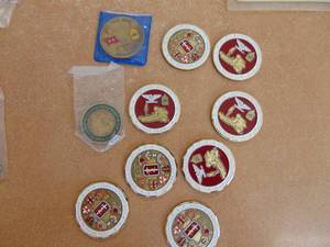 lot 1076 image: Army Tokens