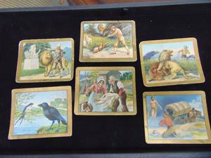lot 1117 image: Turkish Trophy Cigarette Cards - Fable Series