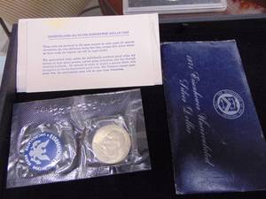 lot 1118 image: 1971 Uncirculated Silver Dollar