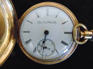 lot 1149 image: Elgin Pocket Watch  SN 1478909