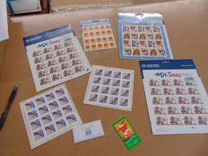 lot 1192 image: Approx $48 Face Value Unused Collectible Stamps
