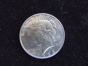 lot 1200 image: 1922 -  Peace Dollar