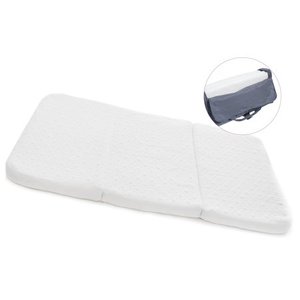 lot 5024 image: Milliard Pack and Play Mattress, Conveniently Folds Into Bonus Carry Bag