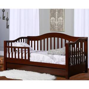lot 5041 image: Dream on Me Toddler Day Bed with Storage, Multiple Finishes