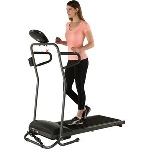 lot 5044 image: Fitness Reality Tre5000 Compact Folding Electric Treadmill with Heart Pulse