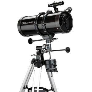 lot 5055 image: Celestron - PowerSeeker 127EQ Telescope - Manual German Equatorial Telescope for Beginners - Compact and Portable - BONUS Astronomy Software Package - 127mm Aperture