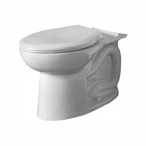 lot 5056 image: American Standard 3717C001.020 Cadet 3 FloWise Elongated Toilet Bowl Only in White