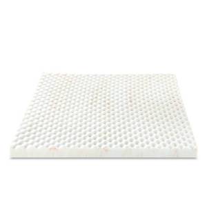 lot 5085 image: Zinus - 3 Inch Cooling Convoluted Copper Swirl Memory Foam Mattress Topper with Air Flow DesignAntimicrobial & Odor-Resistant FoamPressure Relieving Contoured Surface, King