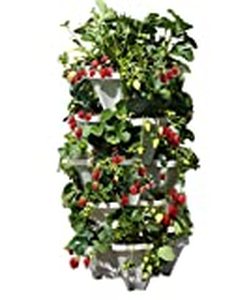lot 5098 image: Mr Stacky Large 64 qt. Vertical Garden Planter - Set of 5