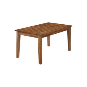 lot 5132 image: Signature Design by Ashley Berringer Dining Room Table, Rustic Brown