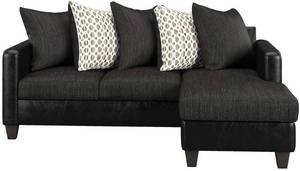 lot 5138 image: Standard Furniture Central Point Chofa Sofas, Black