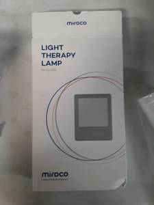 lot 5182 image: Light Therapy Lamp, Mirco LED Bright White Therapy Light